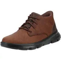 SKECHERS Arch Fit Garza Ridley Läder Herr Brun Ankle Boots