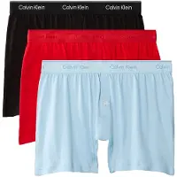 Calvin Klein 3 Pack Jersey Boxers Cotton Classics