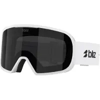 Bliz - Skidglasögon - G002S Matte White Smoke för UnisexUll - Vit