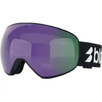 Bliz - Skidglasögon - Floz Matte Black Brown w/ Purple Multi för UnisexUll - Svart
