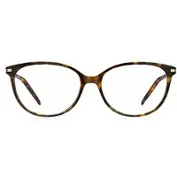 BOSS Havana-acetate optical frames with gold-tone trims