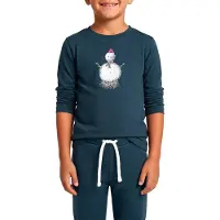 Super.natural Snowman Regular Fit T-shirt Med Lång ärm