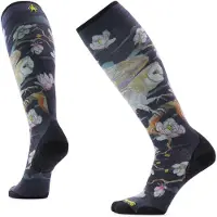 Smartwool Ski Zero Cushion Nightwatcher Print Strumpor