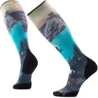 Smartwool Ski Targeted Cushion Winter Phase Print Otc Strumpor