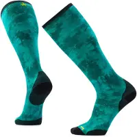 Smartwool Ski Zero Cushion Shale Print Otc Strumpor