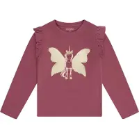 Minymo Tröja - Krossat Berry m. Enhörning/Vändbara paljetter - - 3 år (98) - Tröja