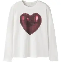 Name it Tröja - NkfVotea - Cloud Dansare/Disco Heart - - 7-8 år (122-128) - Tröja