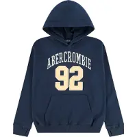 Abercrombie & Fitch Sweatshirt beige / marinblå / vit