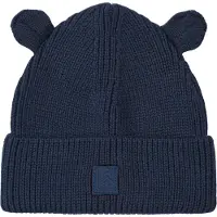Liewood Mössa - Stickad - Gina - Classic Navy m. Öron - - 3-4 år (98-104) - Mössa