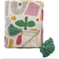 Bloomingville Filt - 160x130 cm - Filur - Flerfärgad - - One Size - Filt