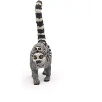 Papo Lemur &amp; Unge - L: 6 cm - - One Size - Leksaksdjur