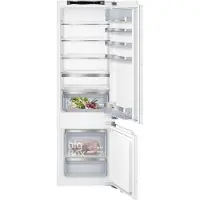Siemens iQ500 KI87SADE0 - Kylskåp/frys - bottenfrysskåp - inbyggd - fördjupning - bredd: 56 cm - djup: 55 cm - höjd: 177.5 cm - 272 liter - Klass E