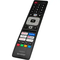 Sharp 50HP5265E - 50" Diagonal klass LED-bakgrundsbelyst LCD-TV - QLED - Smart TV - Google TV - 4K UHD (2160p) 3840 x 2160 - HDR - Quantum Dot