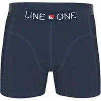 Line One Boxershorts 'Herren Boxershorts aus Baumwolle' marinblå