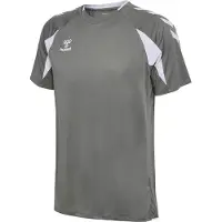 Hummel Core 2.0 Tränings T-Shirt - Grå/Vit, storlek 3XL