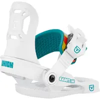 Union - Snowboardbindningar - Cadet One White för UnisexAluminium - Vit