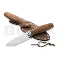 Lionsteel Acha - Natural Burlap kniv