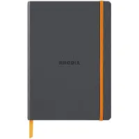 Rhodia Anteckningsbok Soft A5 Titanium Dotted Rhodiarama