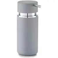 Zeller Tvåldispenser RUBBER grå 300 ml