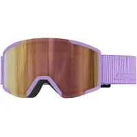 SCOTT - Skidglasögon - Shield Light Sensitive Sherbet Purple AMP LS Cinnamon Chrome S1-3 för Unisex - Lila
