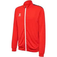 Hummel Träningsjacka Full Zip - Röd, storlek Large