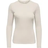 ONLY T-shirt 'ONLLESLIE' ecru