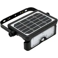 Bemko Solcells LED-strålkastare SOLEN 5W 500 lm 4000K IP65 svart m. PIR C83-SON-005BL-4K-PIR