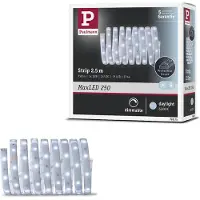 Paulmann MaxLED 250, Universell belysningslist, Atmosfär, inomhus, Silver, IP44, Dagsljus