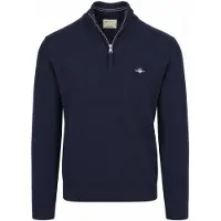 Gant Half Zip Tröja Laull Navy Blå örkblå Storlek