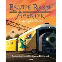 Jakten på Agent 9 : spännande interaktiv Escape Room-bok