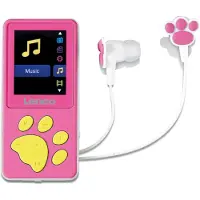 Lenco 8GB MP3 MP4-spelare med 1,8" skärm Rosa