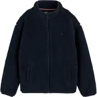 Tommy Hilfiger Back Flag Polar Fleece Zip Thru Sweatshirt