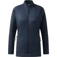 Haglöfs - Vandringskläder dam - Korp Mid Jacket W Tarn Blue för UnisexUll - Storlek XS - Marinblå