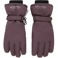 Minymo Handskar m. Fleece - Blåbär - - 10-12 år (140-152) - Handskar