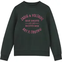 Zadig & Voltaire Sweatshirt - Dysterhet m. Tryck - - 12 år (152) - Sweatshirt