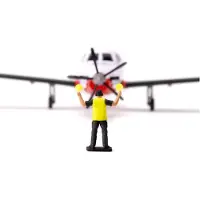 Siku 1:1400 Pilatus PC-12 Flying Doctors With Acc.