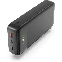 Hama Powerbank 27000 mAh Quick Charge 3.0 LiPo Antracit Statusindikering