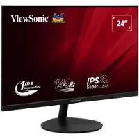 Viewsonic VA VA24E2-H, 60,5 cm (23.8), 1920 x 1080 pixlar, Full HD, LED, 1 ms, Svart