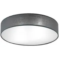Orion Taklampa Ufo, dimbar, Aluminium / grå / zink, Vardagsrum / matsal, Textil / tyger / siden, Modern, Taklampa