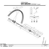 Shimano Xtr 24h Wh-m9200-tl Ewhrimz0005 Mtb-fälg