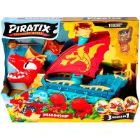 Magic Box Piratix S Dragon Ship Figur