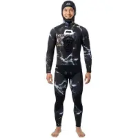 Cetma Black Camu 5 Mm Spjutfiskevåtdräkt