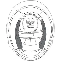 AGV X101 Kindkuddar