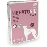 Pharmadiet Hepatosil Plus Tillskott För Stora Hundraser 30 Enheter