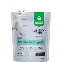 Nature´s Protection Superior Care White Coat White Fish & Krill Våtfoder För Hundar 12x85g