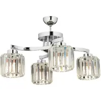 Wellhome Taklampa 58x58x40 Cm