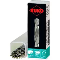 RUKO Din 338 Hss Ground Self-centering Helical Ø 9.75 Mm Metallborr 10 Enheter