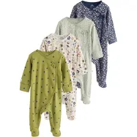 Next Pyjamas ecru / mörkblå / mint / kiwi