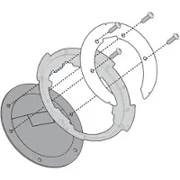Givi BF Tanklock-system för TANKLOCK-tankväskor