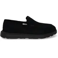 Ugg för män. 1180472 Svarta mockasiner i skinn Shep (41), Karta, Före, Ingen, Casual